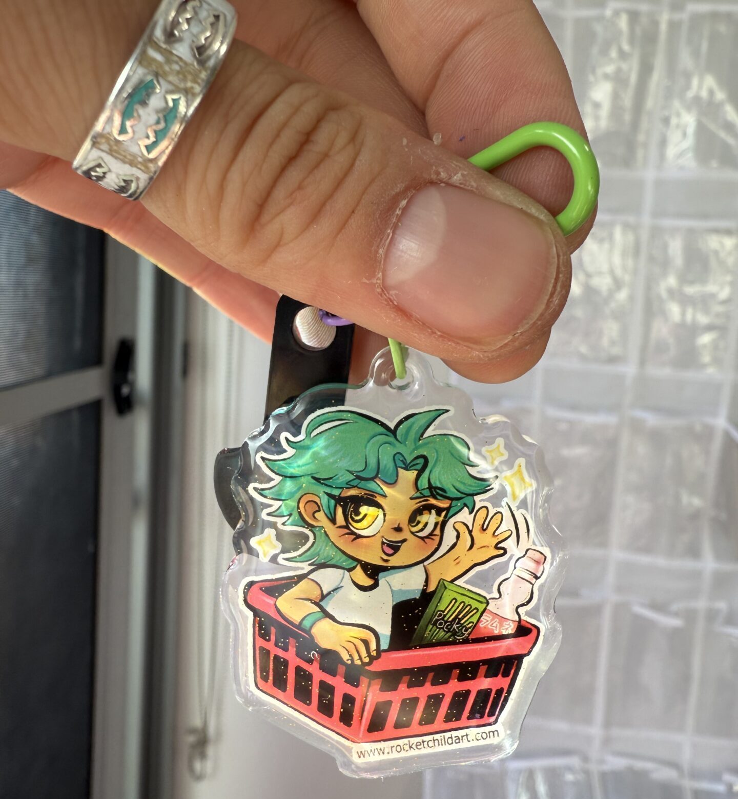 Shopping Trolley Token & Keychain Combo!